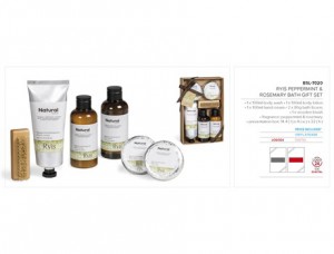 Ryis Peppermint & Rosemary Bath Gift Set
Code: BSL-7020