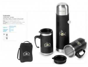 Cardinal 500Ml Double-Wall Flask & Mug Set
Code: FLASK-6505