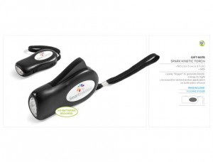 Spark Kinetic Torch
Code: GIFT-9075