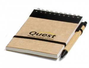 Eco-Logical A6 Notepad - Black Only
Code: NB-9300
