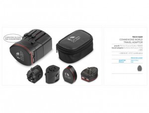 Connexions World Travel Adaptor
Code: TECH-4261