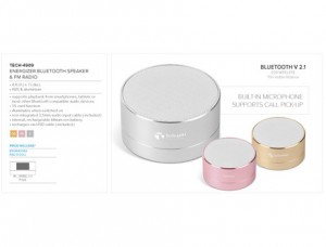 Energizer Bluetooth Speaker & Fm Radio
Code: TECH-4909