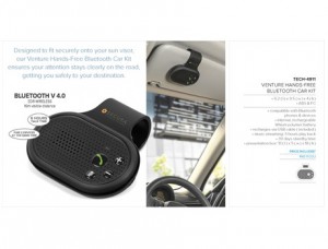 Venture Hands-Free Bluetooth Car Kit
Code: TECH-4911