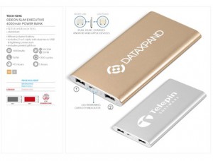 Odeon Slim Executive 4000mAh Power Bank
Code: TECH-5016