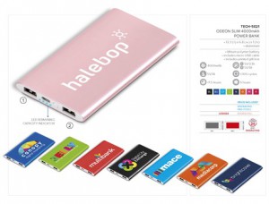 Odeon Slim 4000mAh Power Bank
Code: TECH-5021