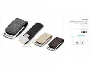 Oakridge Memory Stick - 8GB
Code: USB-7208